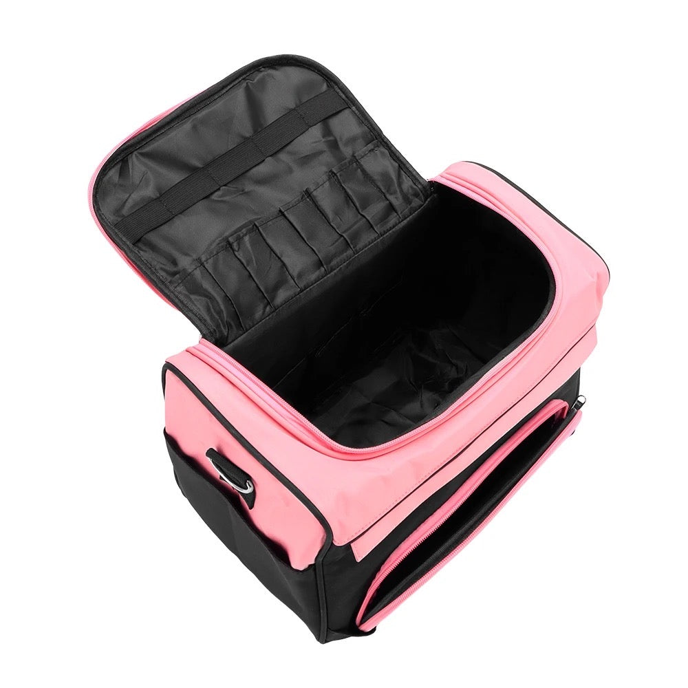 TOOL ORGANIZER BAG - Pink and black