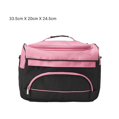 TOOL ORGANIZER BAG - Pink and black