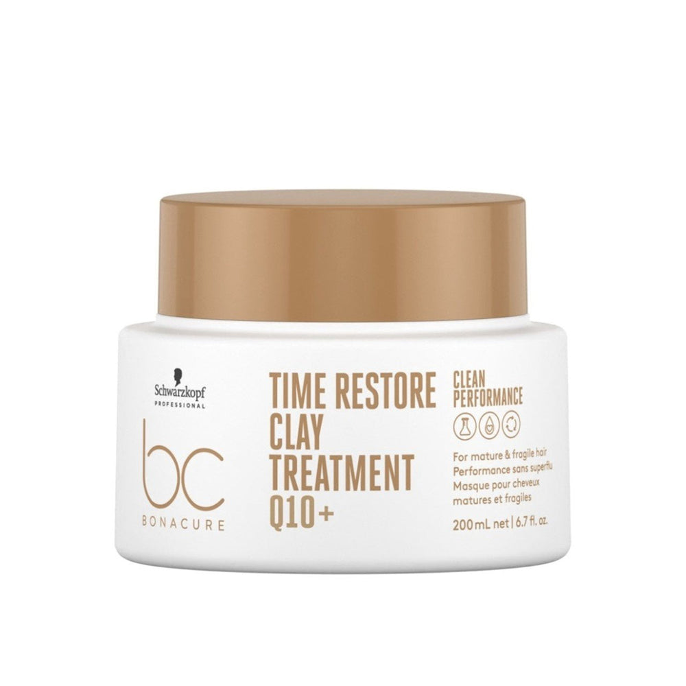 SCHWARZKOPF - TIME RESTORE CLAY TREATMENT 200ml