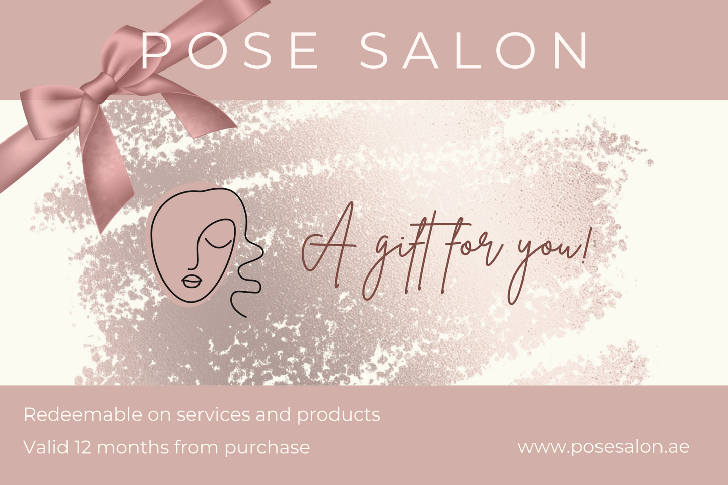 POSE SALON GIFT VOUCHER